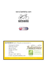 Предварительный просмотр 28 страницы Batribike BBS Sprint Owner'S Manual