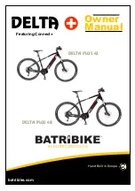 Batribike Delta PLUS 43 Owner'S Manual предпросмотр