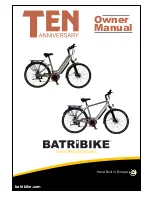 Batribike TEN S45 Owner'S Manual предпросмотр