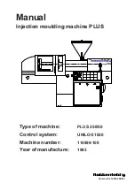 Battenfeld PLUS 250/50 Manual preview