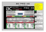 Предварительный просмотр 8 страницы Battery Controller BC PRO 4S User Manual