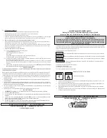 Preview for 1 page of Battery Doctor Battery Life Preserver 20395 Instruction Manual