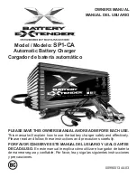 Battery Extender SP1-CA Owner'S Manual preview