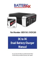 Preview for 1 page of BATTERY LINK DCDC10S Manual