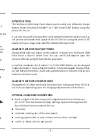 Preview for 3 page of Battery Power Solutions BPS SP40 Manual