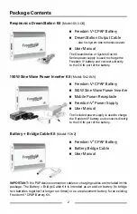 Preview for 4 page of Battery Power Solutions Freedom V2 User Manual