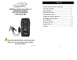 Battery Tender 030-2030-WH Instruction Manual preview