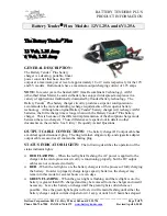 Preview for 1 page of Battery Tender Plus 12V1.25A Product Information