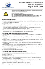 Preview for 2 page of Battery Watering Technologies Aqua Sub NC5250PN Instruction Manual