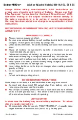 Preview for 4 page of BatteryMINDer 24041-AA Series Instruction Manual