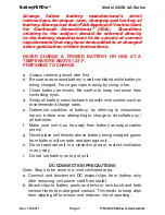 Предварительный просмотр 7 страницы BatteryMINDer 28252-AA-Series Instruction Manual