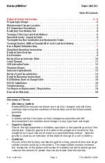 Предварительный просмотр 2 страницы BatteryMINDer 483CEC1 Instruction Manual