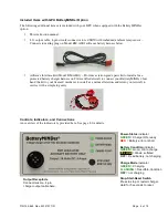 Preview for 4 page of BatteryMINDer DS24041-AA-S5 Operator Instructions Manual