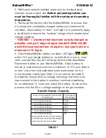 Preview for 9 page of BatteryMINDer E12248-AA-S2 Instruction Manual