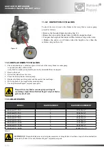 Preview for 74 page of battioni Pagani BALLAST 11000 Instruction Manual For Use And Maintenance