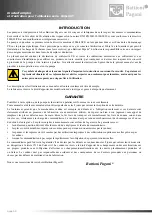 Предварительный просмотр 76 страницы battioni Pagani BALLAST 11000 Instruction Manual For Use And Maintenance