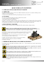 Предварительный просмотр 82 страницы battioni Pagani BALLAST 11000 Instruction Manual For Use And Maintenance