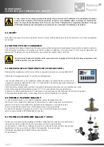 Preview for 98 page of battioni Pagani BALLAST 11000 Instruction Manual For Use And Maintenance