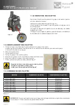 Preview for 102 page of battioni Pagani BALLAST 11000 Instruction Manual For Use And Maintenance