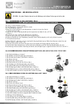 Предварительный просмотр 117 страницы battioni Pagani BALLAST 11000 Instruction Manual For Use And Maintenance