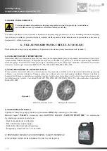 Preview for 204 page of battioni Pagani BALLAST 11000 Instruction Manual For Use And Maintenance