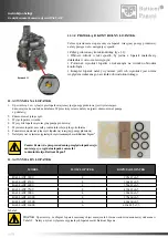 Предварительный просмотр 214 страницы battioni Pagani BALLAST 11000 Instruction Manual For Use And Maintenance