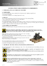 Предварительный просмотр 222 страницы battioni Pagani BALLAST 11000 Instruction Manual For Use And Maintenance
