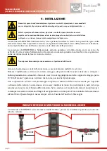 Предварительный просмотр 10 страницы battioni Pagani LOCKER Instruction Manual For Use And Maintenance