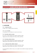 Предварительный просмотр 21 страницы battioni Pagani LOCKER Instruction Manual For Use And Maintenance