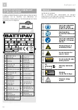 Предварительный просмотр 34 страницы Battipav 6733001 Operating Instructions Manual