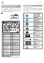 Предварительный просмотр 44 страницы Battipav 6733001 Operating Instructions Manual