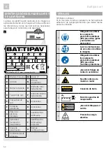 Предварительный просмотр 54 страницы Battipav 6733001 Operating Instructions Manual