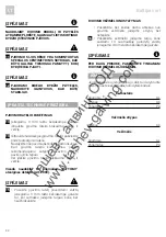 Preview for 42 page of Battipav 8021410065153 Operating Instructions Manual