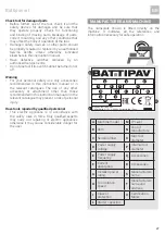 Preview for 15 page of Battipav Expert 500 Operating Instructions Manual