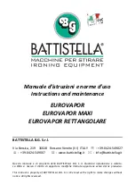 battistella EUROVAPOR Instruction And Maintenance preview