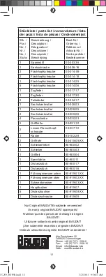 Preview for 12 page of Baudat HCP50 Instruction Manual