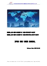 Baudcom BD-ONU-414RWT-H User Manual предпросмотр