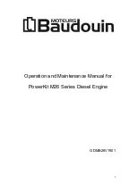 Preview for 2 page of Baudouin 12M26 Series Operation And Maintenance Manual