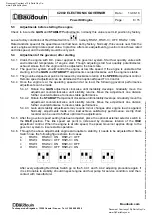 Preview for 8 page of Baudouin C2002 ELECTRONIC GOVERNOR Use & Maintenance Manual