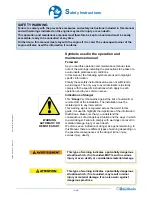 Предварительный просмотр 9 страницы Baudoulin 6 M26.2 Operating And Maintenance Manual