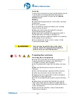 Предварительный просмотр 18 страницы Baudoulin 6 M26.2 Operating And Maintenance Manual