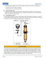 Preview for 18 page of Bauer Compressors Junior II WT Instruction Manual And Replacement Parts List