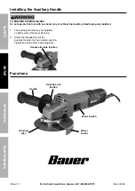 Preview for 12 page of Bauer 1865E-B Owner'S Manual & Safety Instructions