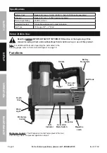 Предварительный просмотр 8 страницы Bauer 20131C-B Owner'S Manual & Safety Instructions