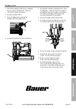 Предварительный просмотр 13 страницы Bauer 20131C-B Owner'S Manual & Safety Instructions