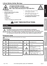 Preview for 5 page of Bauer 20191C-B Instruction Manual