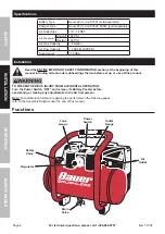 Preview for 6 page of Bauer 20191C-B Instruction Manual