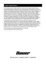 Предварительный просмотр 16 страницы Bauer 21681-B Owner'S Manual & Safety Instructions