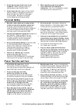 Preview for 3 page of Bauer 21713E-B Owner'S Manual & Safety Instructions