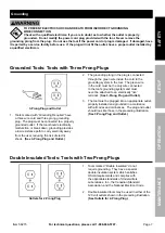 Preview for 7 page of Bauer 21713E-B Owner'S Manual & Safety Instructions